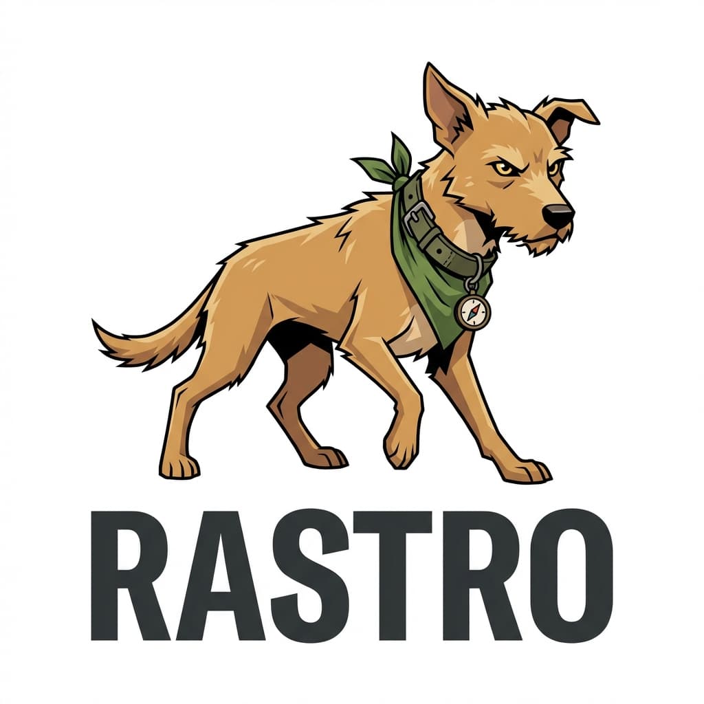 Mascote Rastro